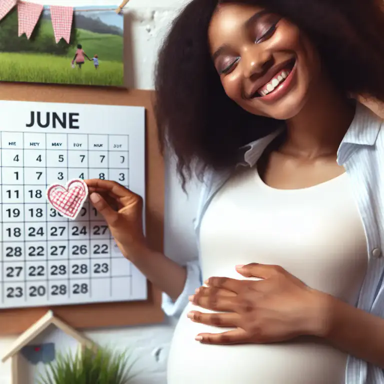 Visual representation of "expect" - To be pregnant and expecting the birth of a child