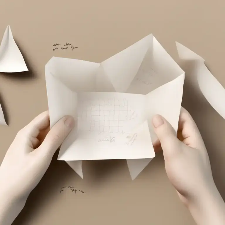 Visual representation of "chit" - A piece of paper with a person's name on it used to decide something by chance.