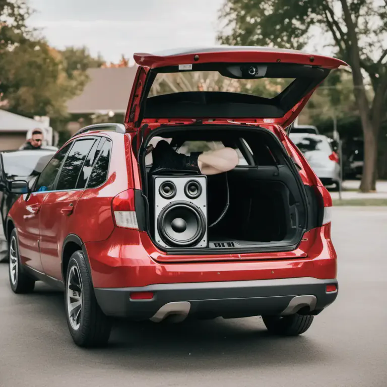 Visual representation of "loudspeaker" - A specific type of loudspeaker also known as a woofer, designed to produce low frequency sounds in a sound system.
