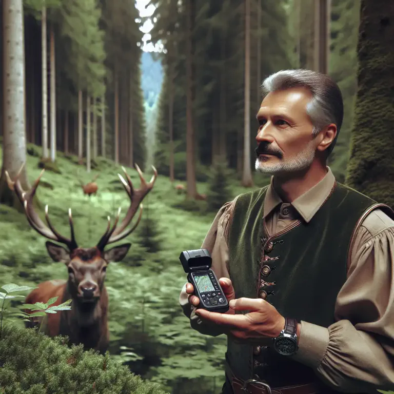 Visual representation of "caller" - A device that produces wildlife calls to attract or drive away animals