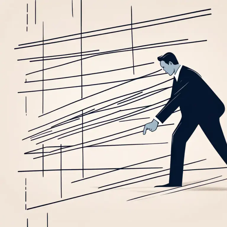 Visual representation of "derogate from" - To deviate or stray from an agreement, law or standard.