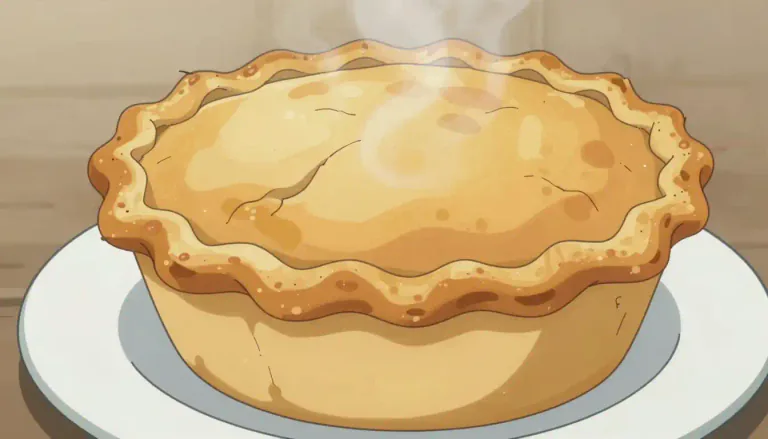 Visual representation of "crusty" - Having a hard outer layer or covering