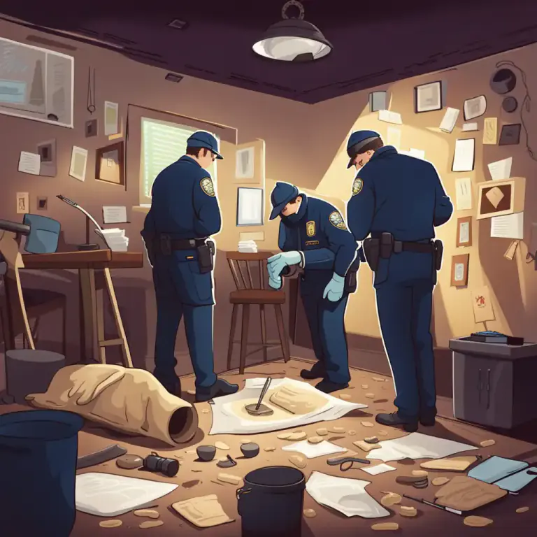 Visual representation of "comb out" - To search a place carefully and thoroughly
