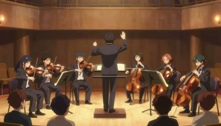 Visual representation of "rallentando" - In music, it means to gradually slow down the tempo.