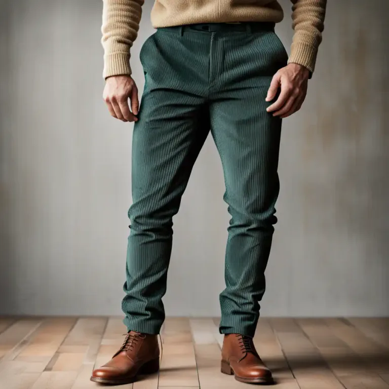 Visual representation of "corduroy" - Made of corduroy
