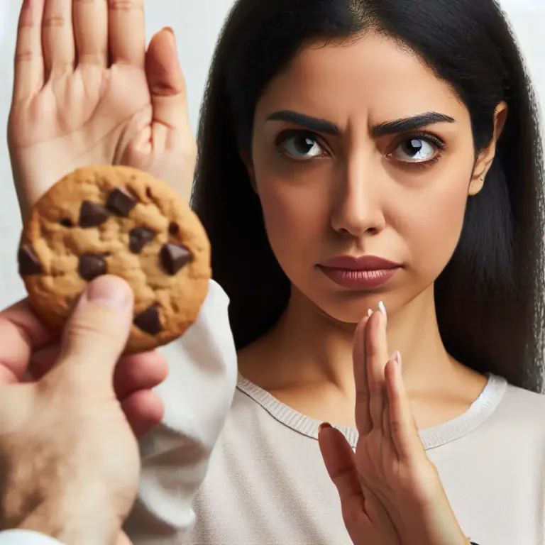 Visual representation of "no" - Used to express refusal or denial