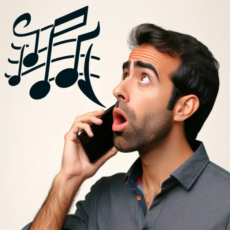 Visual representation of "falsetto" - Describing a singing voice that is unnaturally high