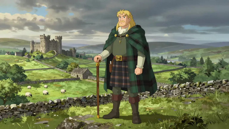 Visual representation of "laird" - A man who owns a large area of land, especially in Scotland.