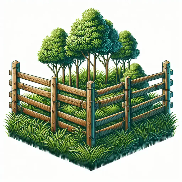 Visual representation of "on the other side of the fence" - Holding differing views, especially in a debate or disagreement