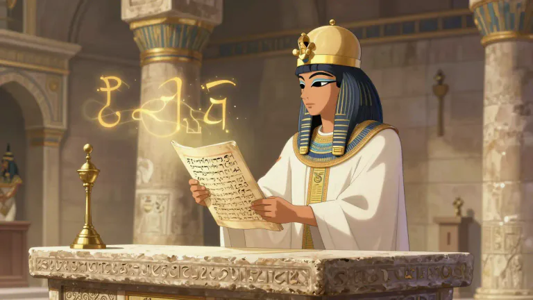 Visual representation of "coptic" - A branch of the Egyptian language that uses the Greek alphabet, originally spoken by the Copts.