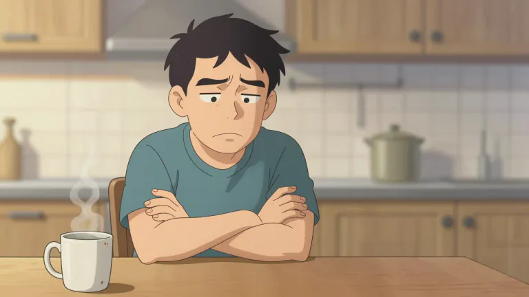Visual representation of "crabby" - Feeling or appearing grouchy, grumpy, or in a bad mood