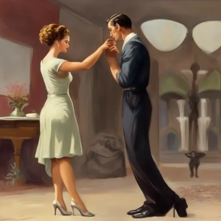 Visual representation of "push over" - A person who is easy to influence or persuade