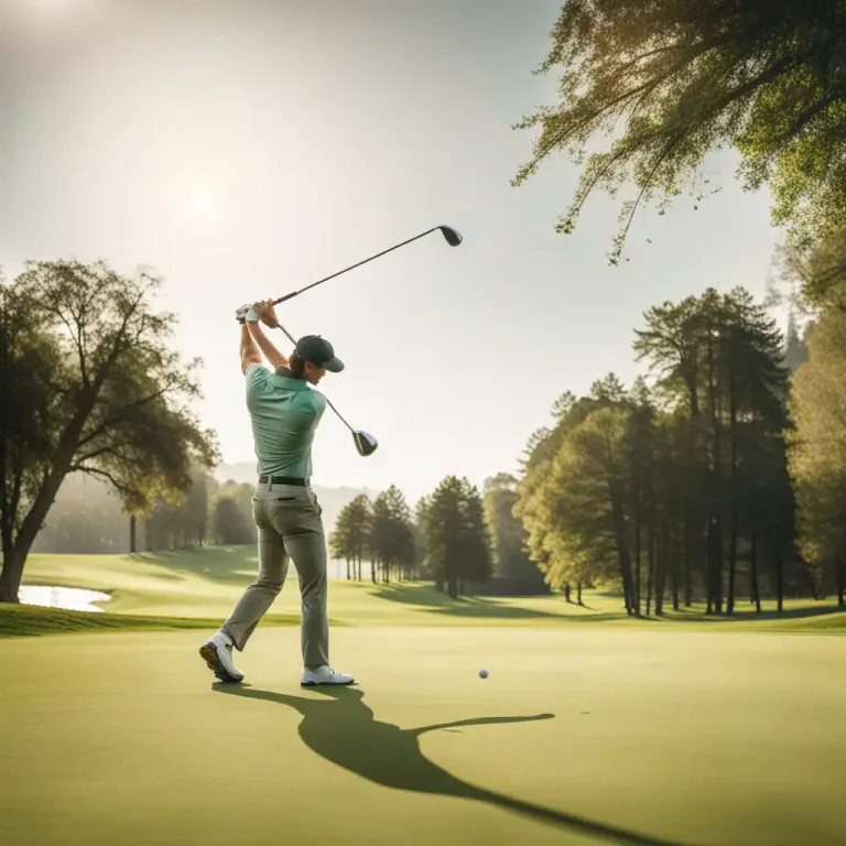 Visual representation of "drive up" - To make a golf ball move ahead by striking it with a swift downward stroke