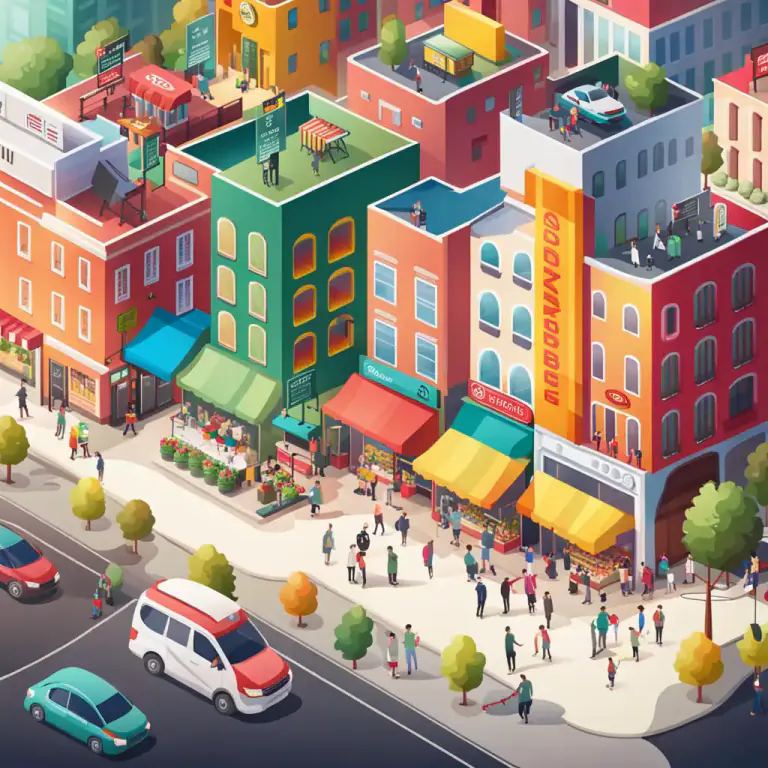 Visual representation of "neck of the woods" - A particular area or neighborhood