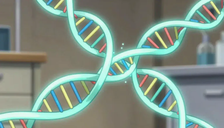 Visual representation of "ribozyme" - A ribozyme is a type of RNA that can catalyze chemical reactions, often acting as an enzyme.