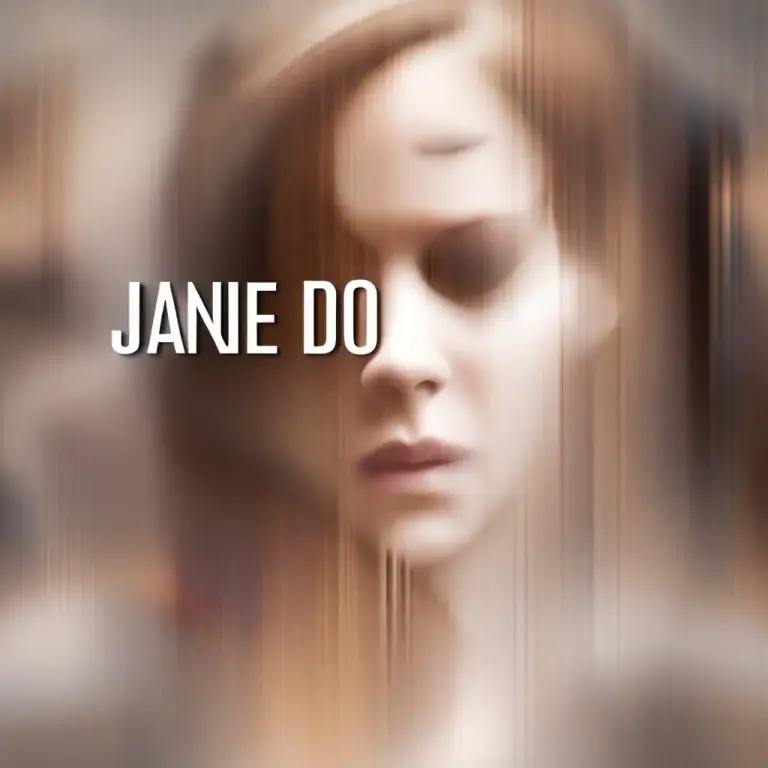 Visual representation of "doe" - Doe is a legal term identifying an unknown or unidentified woman or girl.