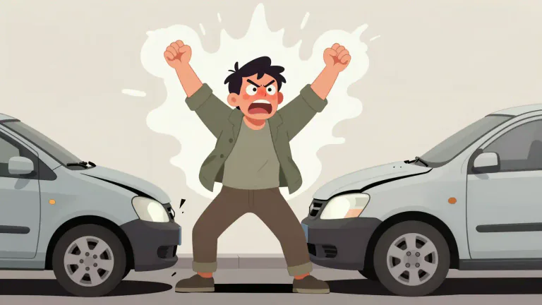 Visual representation of "go ape/apeshit" - To become very angry or excited.