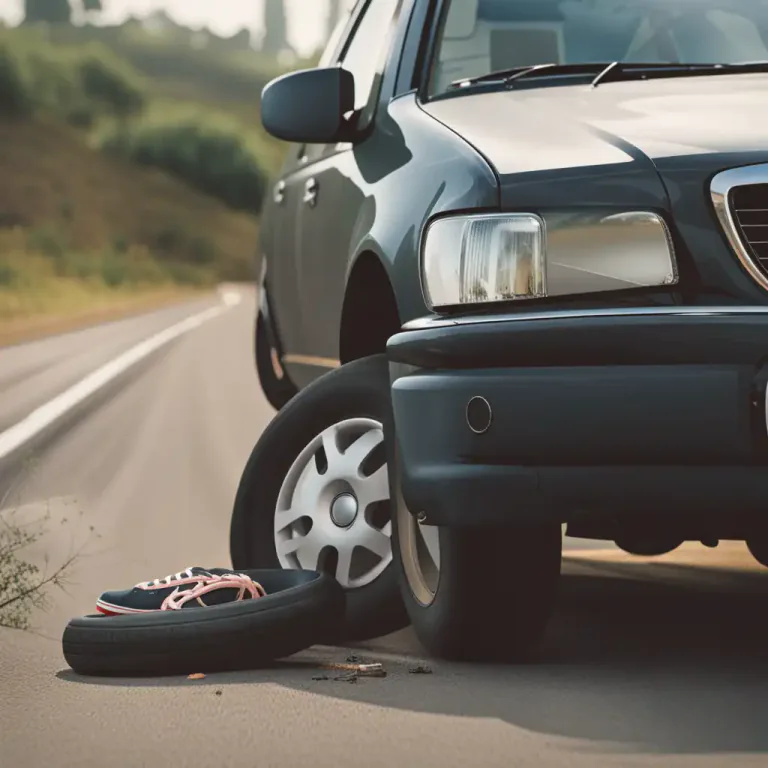 Visual representation of "shoulder" - Part of the road, where vehicles can stop in emergency