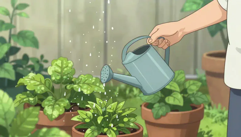 Visual representation of "sprinkle" - To scatter small drops of liquid or small pieces of something