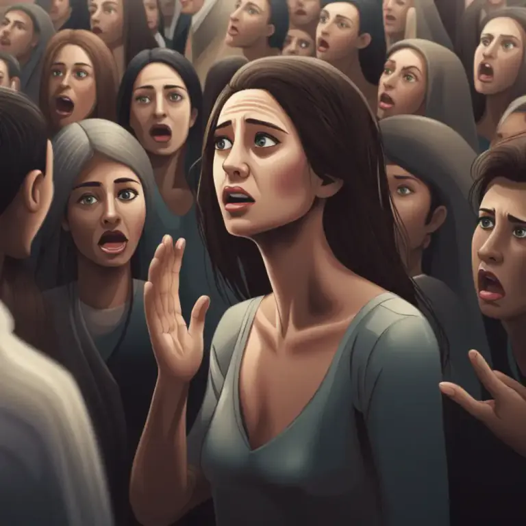 Visual representation of "deaf" - Ignoring someone's words or requests completely
