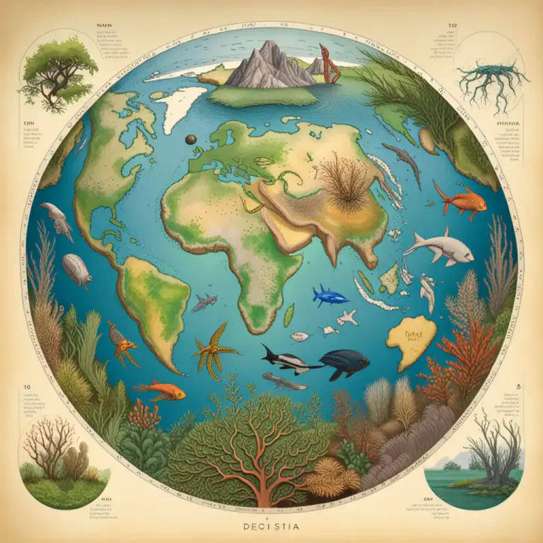 Visual representation of "biodiversity" - The difference among living creatures from all sources including terrestrial, marine and other ecosystems