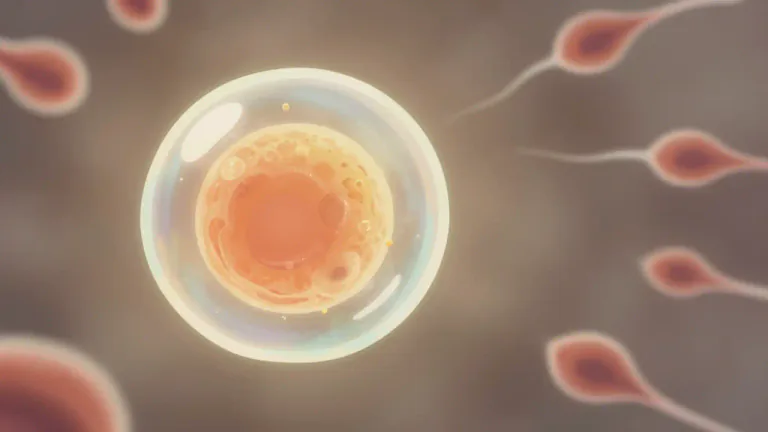 Visual representation of "ovum" - The female reproductive cell or egg in animals and humans, which can form a new individual when fertilized.