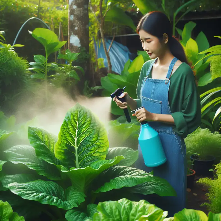 Visual representation of "foliar" - Especially used or applied to the leaves of plants.