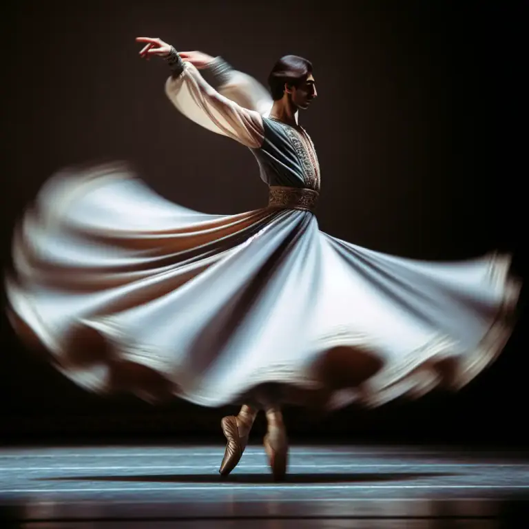 Visual representation of "swirl" - To move quickly while changing direction frequently.