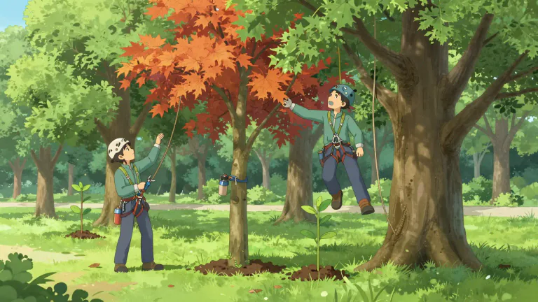 Visual representation of "arboricultural" - Related to the cultivation, management, and study of trees.