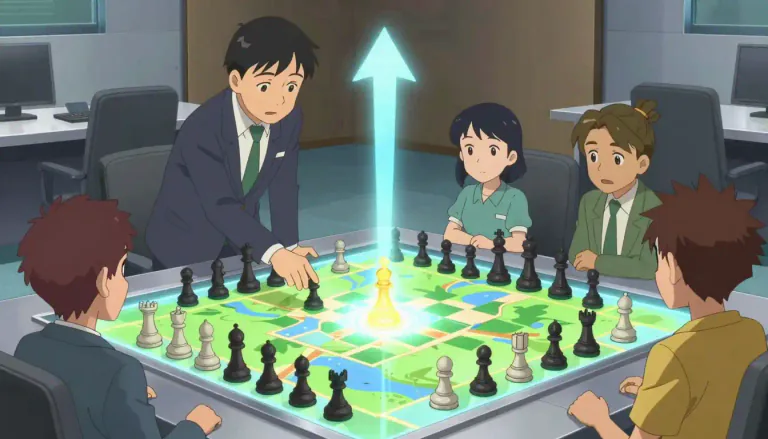 Visual representation of "strategic" - Something planned or designed to achieve a particular purpose or advantage.