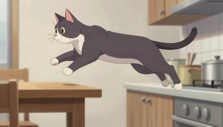 Visual representation of "nimbly" - Moving quickly and lightly