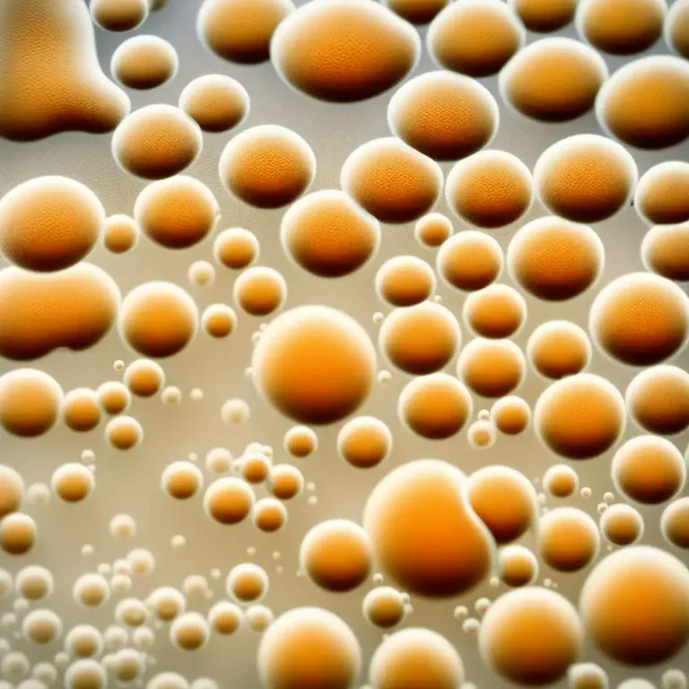 Visual representation of "yeast" - Any one of various similar substances, as that used in making certain chemicals