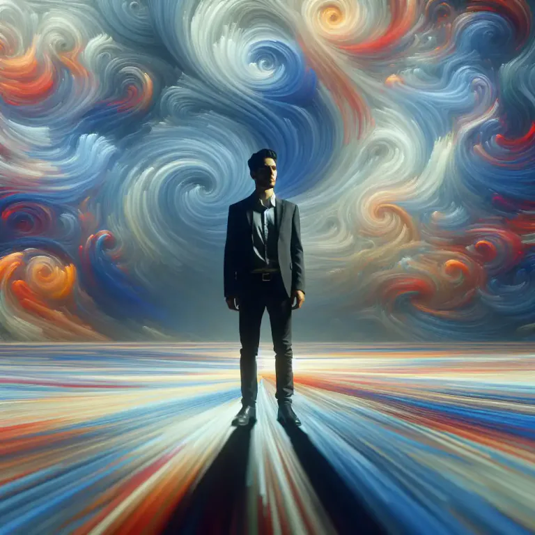 Visual representation of "find" - To feel or experience something.