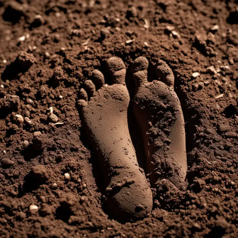 Visual representation of "dust" - Earth or soil