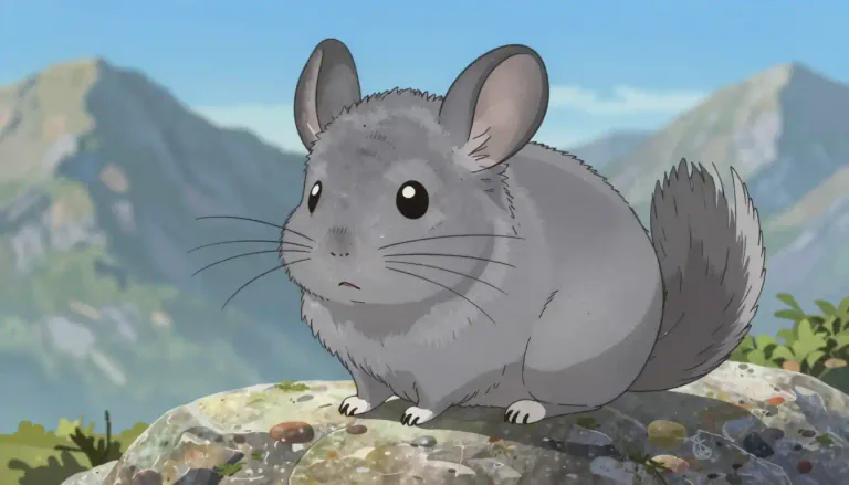 Visual representation of "chinchilla" - A small South American rodent that has soft grey fur and is often kept as a pet.