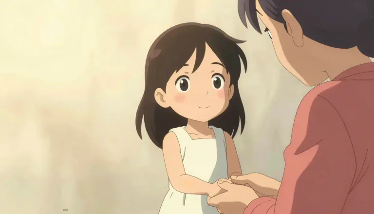 Visual representation of "nina" - A representation of a young girl, often in a loving or affectionate manner.