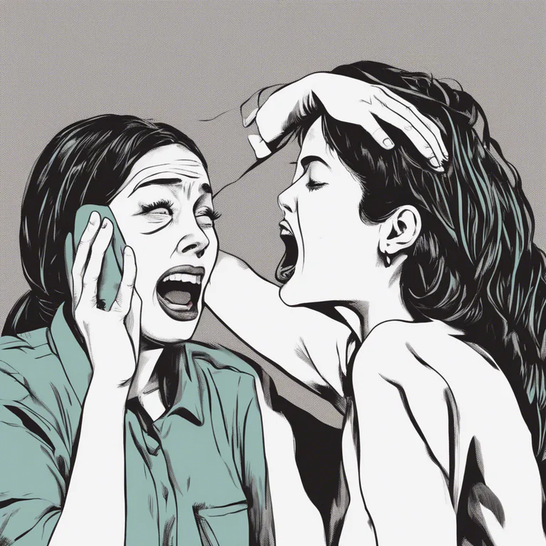 Visual representation of "make somebody’s toes curl" - To cause someone to feel a strong, usually unpleasant emotion (like embarrassment or disgust)