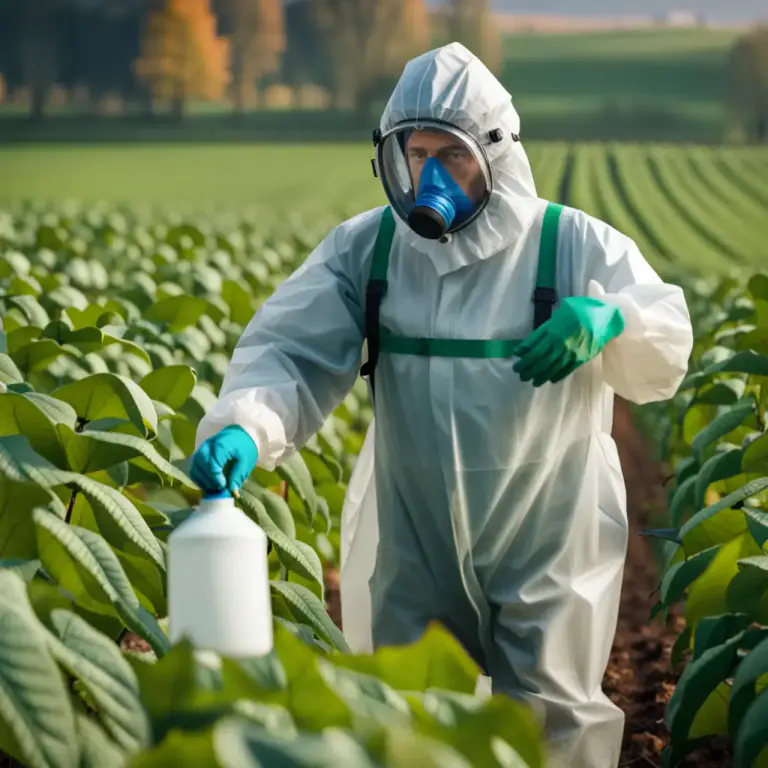 Visual representation of "defoliate" - To cause a tree or plant to lose its leaves by applying a chemical.