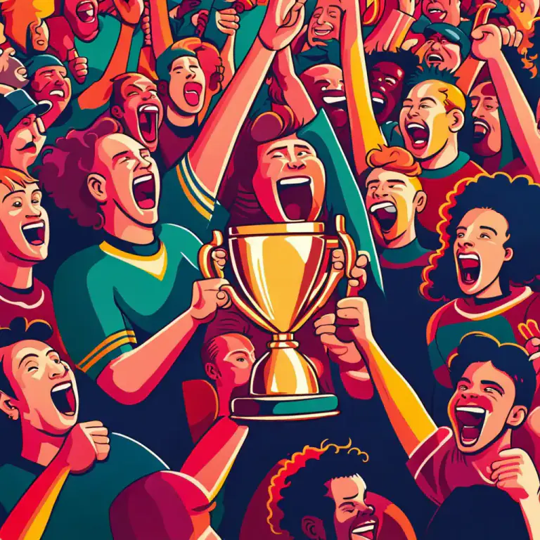 Visual representation of "hail" - To enthusiastically acclaim or celebrate someone or something.