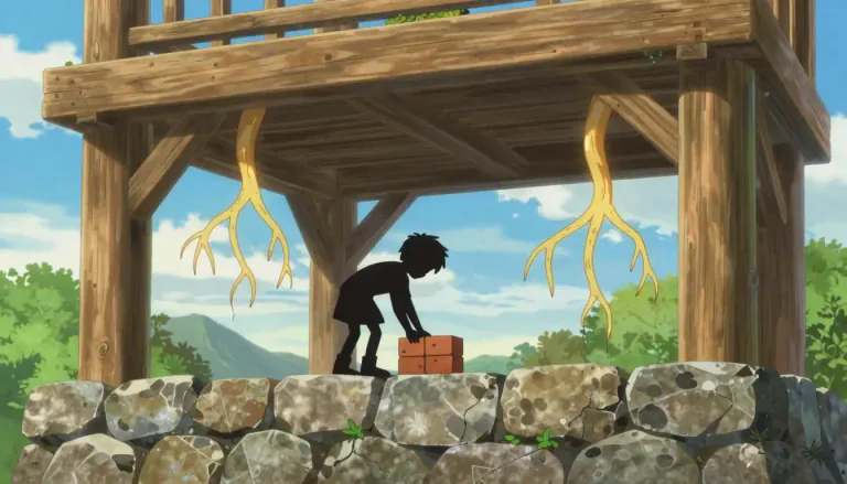 Visual representation of "basis" - The main part of something that it is built on or from which something can grow.
