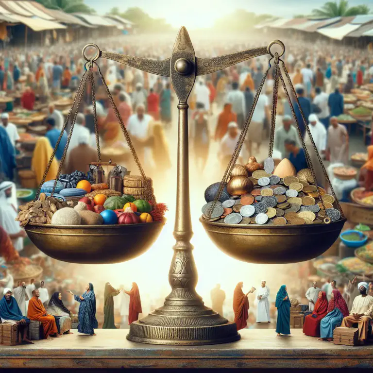 Visual representation of "sufficiency" - In economics, the state when supply equals demand