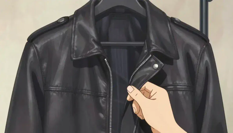 Visual representation of "pleather" - Pleather is a synthetic material made to look and feel like leather, often used in fashion and furniture.