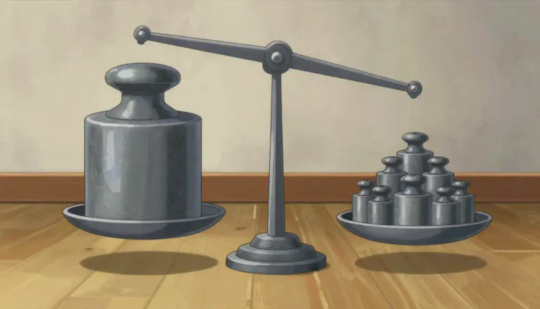 Visual representation of "kilogram" - It is a unit of weight equal to 1000 grams.