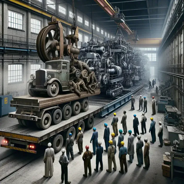 Visual representation of "demobilize" - To stop using or keep something in storage, especially equipment or vehicles