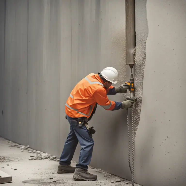 Visual representation of "bore" - to drill a hole