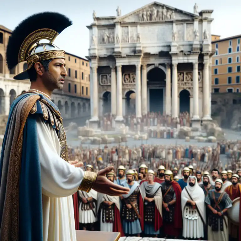 Visual representation of "prefect" - A person who is in charge in a government or administrative role, especially in ancient Rome.