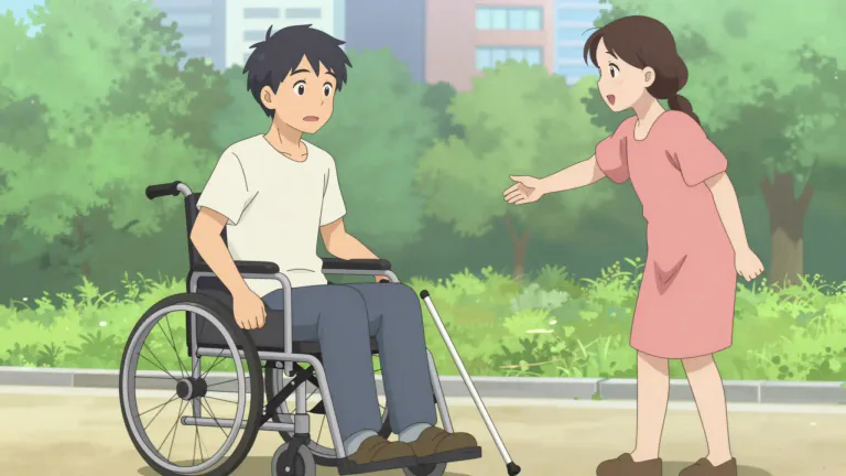 Visual representation of "disability" - A physical or mental condition that limits a person's movements, senses, or activities.