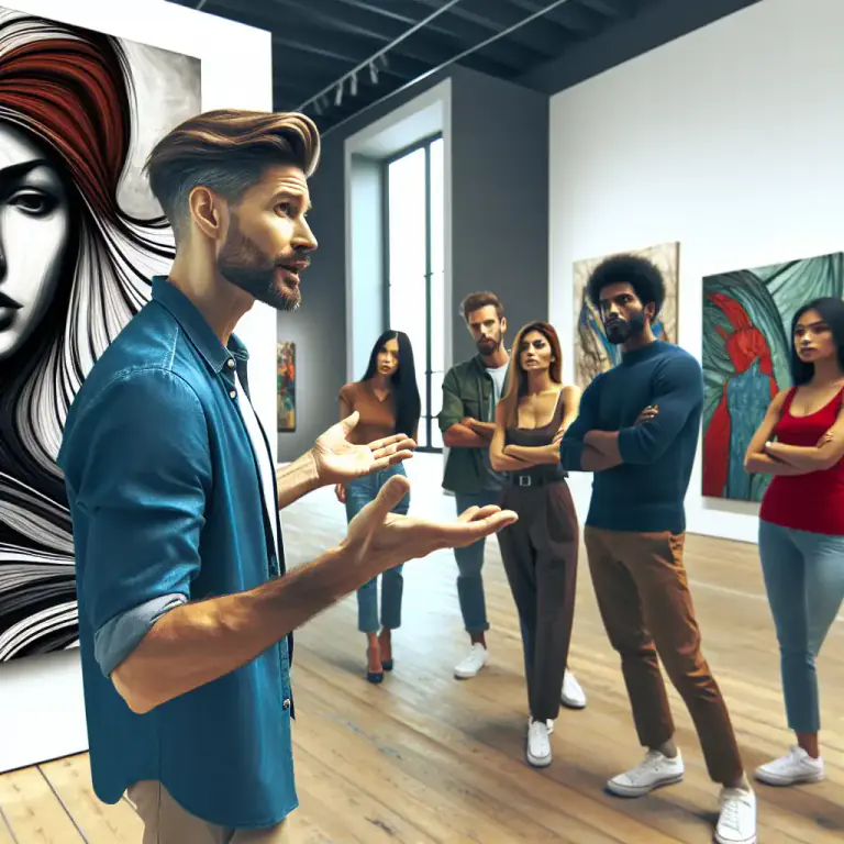 Visual representation of "expository" - Serving to explain or interpret a certain piece of work or style.