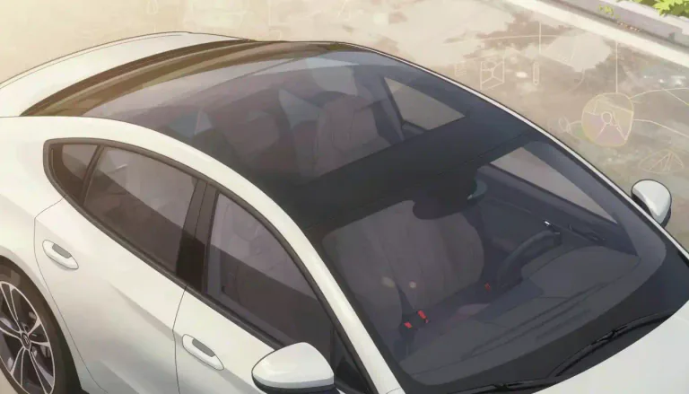 Visual representation of "sunroof" - A sunroof often enhances the aesthetic appeal of a vehicle and is considered a luxury feature by many buyers.