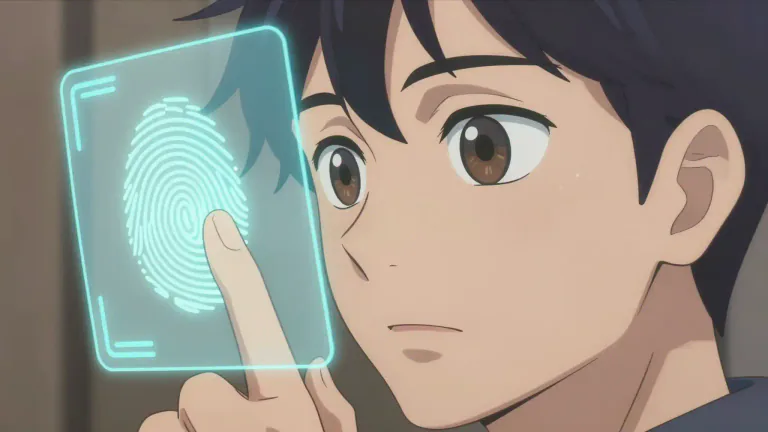 Visual representation of "biometric" - Related to the measurement and statistical analysis of people's unique physical and behavioral characteristics.